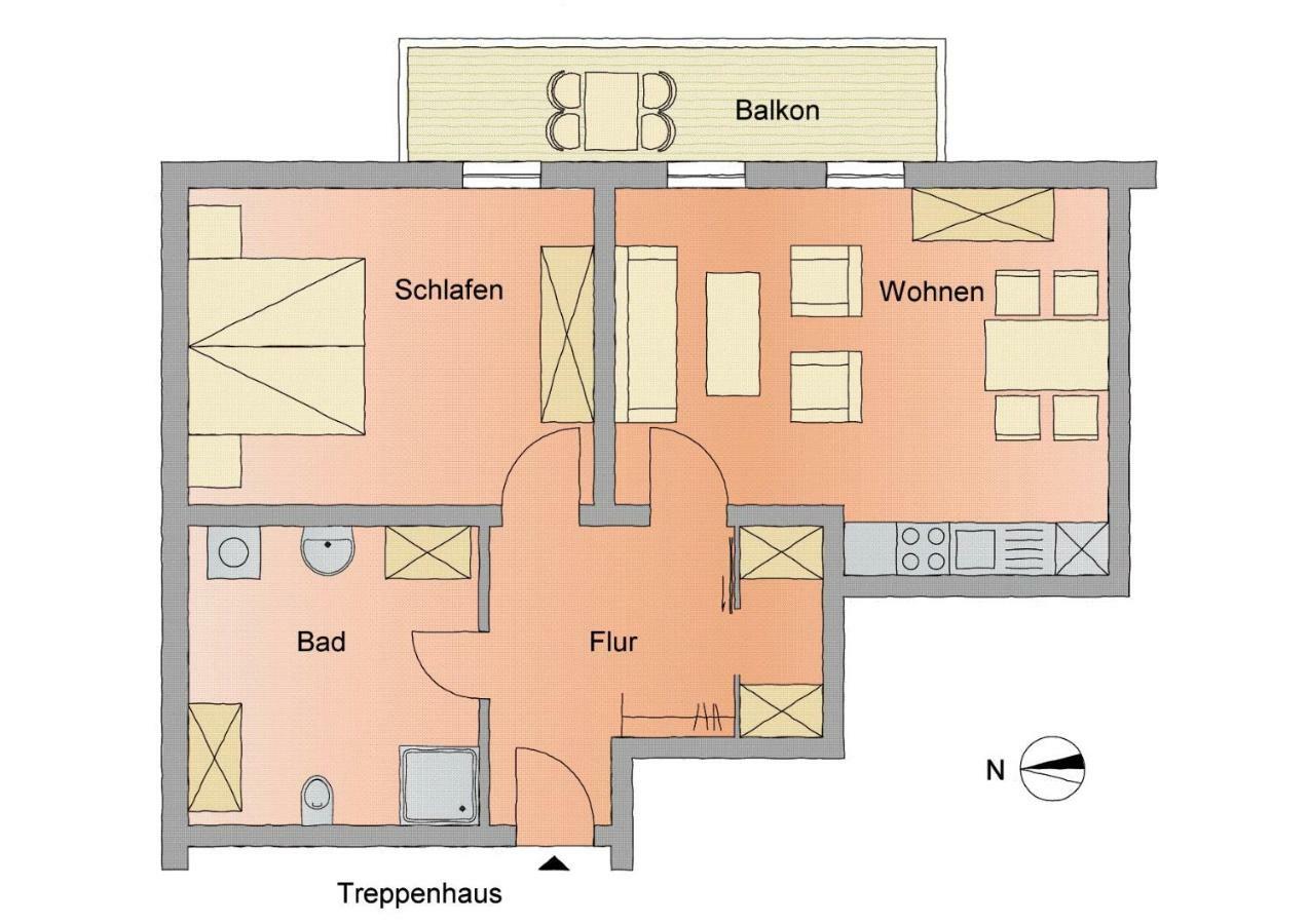 Ferienwohnungen am Bernsteinweg Prerow Exterior foto